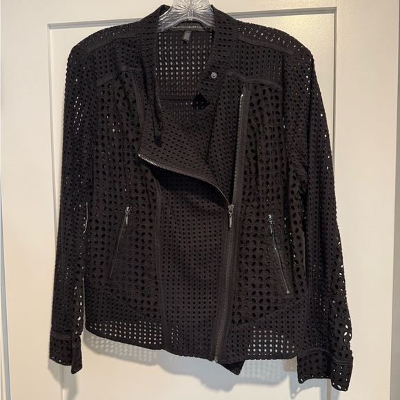 White House Black Market Black  Women's Jacket, Size 12 - Picture 2 of 6